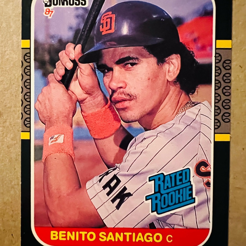 Donruss Benito Santiago Rated Rookie Card
